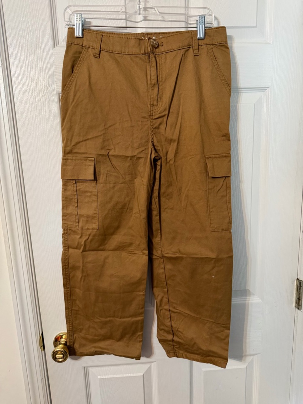Cat & Jack Kids Cargo Pants in Brown boys 12 husky